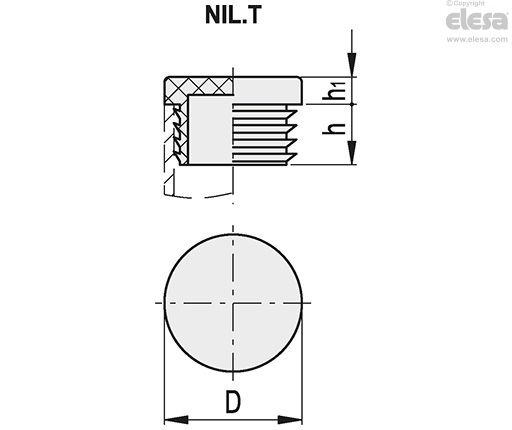 Tappo esterno per tubi tondi - ISC Plastic Parts Tappo esterno per tubi tondi - ISC Plastic Parts