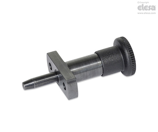 GN 817.5-B | Indexing plungers with flange | Elesa
