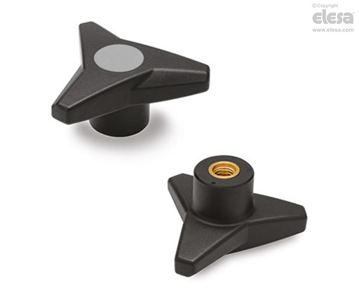 VB.839-B | Three-arm knobs | Elesa