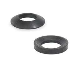 10 Rondelle A Tazza In Alluminio M6 - Diametro 16mm, Altezza 4mm, Per Fissaggi Di Precisione