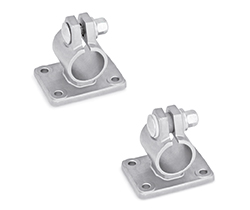 MORSETTI TUBO UNIVERSALI Morsetti Esterno Casa Tipo P Sostituzioni Foderati In Gomma EUR 8,48 - Foto 10