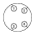 GN 817.7-A-BS0.4 - A semplice effetto, posizione retratta, con monitoraggio della posizione su entrambi i lati