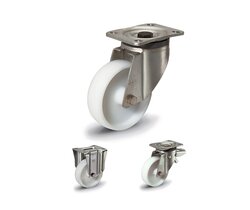 RE.F8-H-Roulettes monobloc avec monture pour charges mi-lourdes