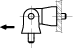 CFB. - Hinge for thin frames