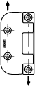 CFDA - Hinges for narrow jamb