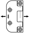 CFDA - Hinges for narrow jamb