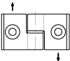 CFGY-D - Pin fixed to the right body