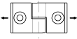 CFGY-D - Pin fixed to the right body