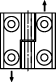 CFMY-D - Pin fixed to the right body