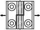 CFMY-D - Pin fixed to the right body