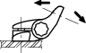 CFU. - Charnières à friction réglable