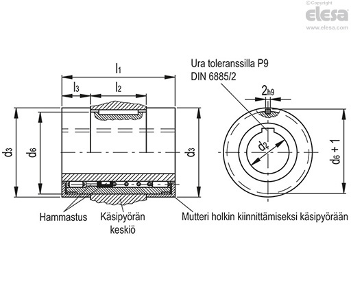 VDN.FP+I+ST - Umpinaiset turvakäsipyörät