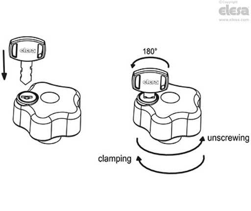 VLSK-B - Brass boss, threaded hole, with cap