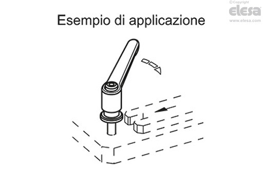 GN 307 (d<sub>1</sub>) - Foro filettato