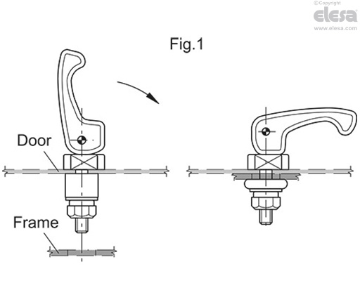 LAC-FL-F-SST - Without anti-rotation reference pin