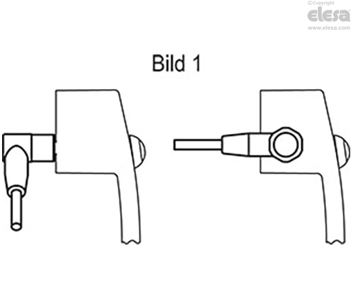 EBR-SWB-B-C - Verbinder, Anschluss unten