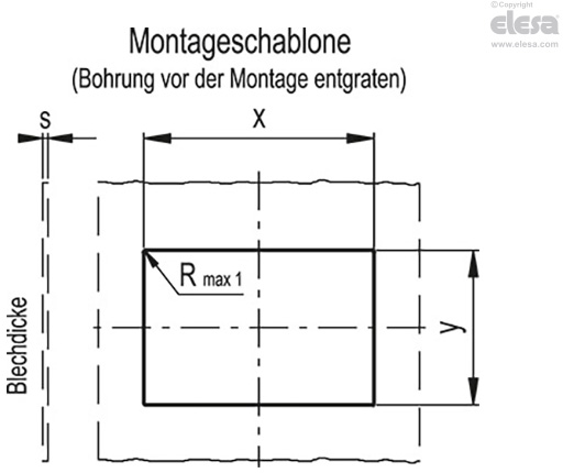 EPR-PF-IP - Griffmulden mit Dichtung