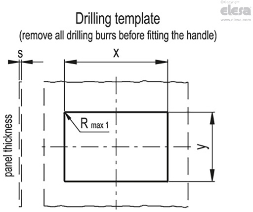 EPR-PF - Flush pull handles