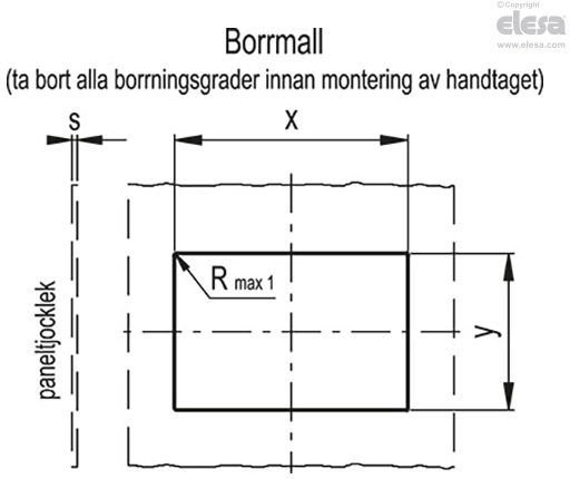 EPR-PF - Infällda grepphandtag