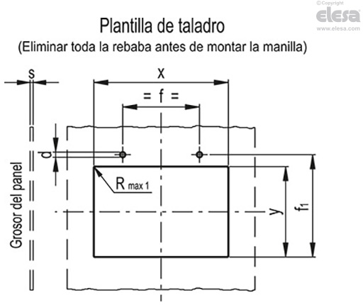EPR-SH - Cavidad abierta sin solapa