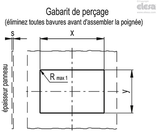 PR-PF - Poignées encastrables