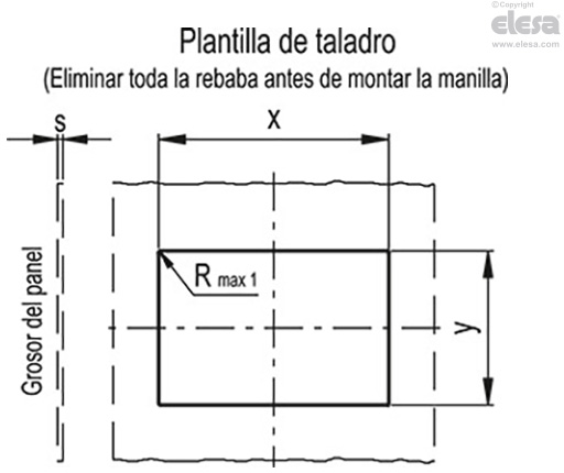PR-PF-CLEAN - Asas empotrables