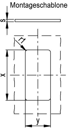 ERB-PF - Zweiseitige Griffmulden