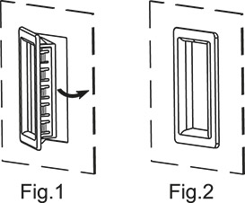 ERB-PF - Vertical tubular handle