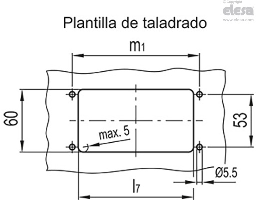 GN 7330-A-1 - Montaje anterior, sin junta