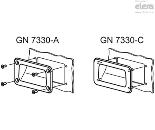 GN 7330-A-1 - Assemblage frontal, sans joint d