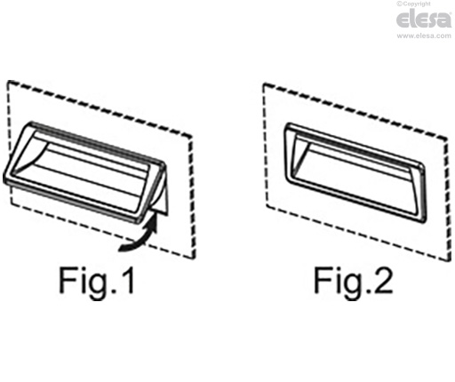 PR-PF - Flush pull handles