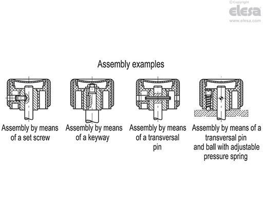 EGK.SOFT - Grip knobs
