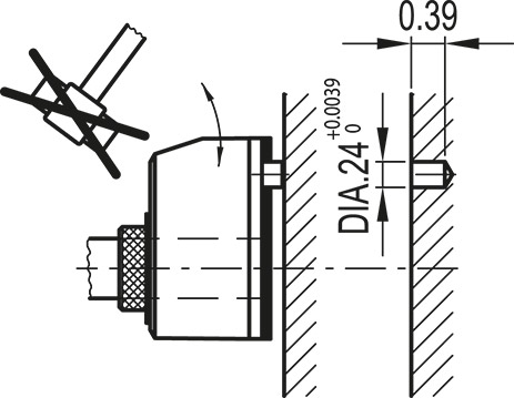 DD50 (inch sizes) - Indicateurs mécaniques de position