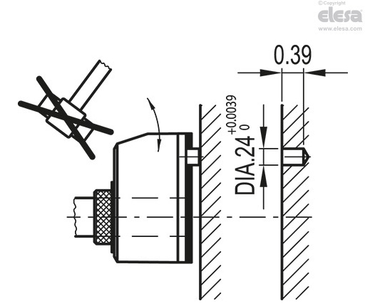 DD51-E-RF (inch sizes) - Indicateurs électroniques de position