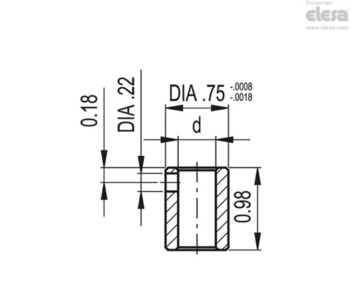 DD52R-E (inch sizes) - Electronic position indicators