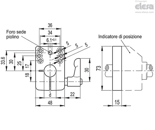DD52R-E - Indicatori di posizione elettronici