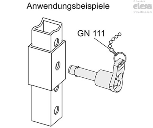 GN 114.12 - Steckbolzen