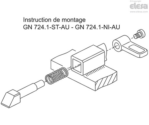 GN 724.1 - Chanfrein supérieur, acier