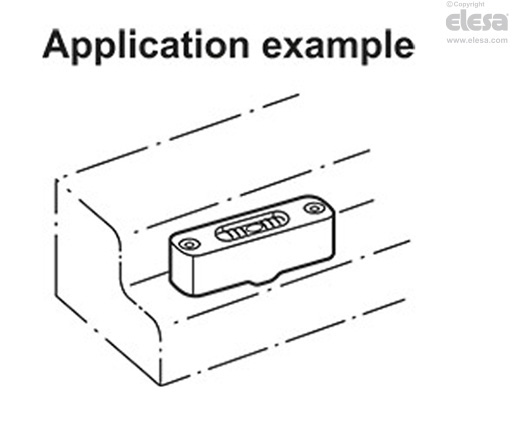 BEL-MB-AV - aligned, mounting from the front side (not adjustable)