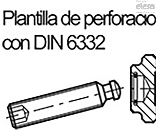 DIN 6311 - Pies de apriete