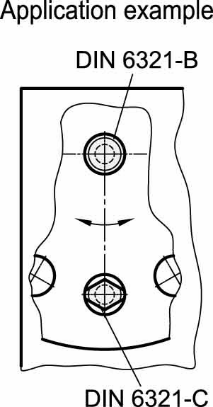 DIN 6321 - Positioning element