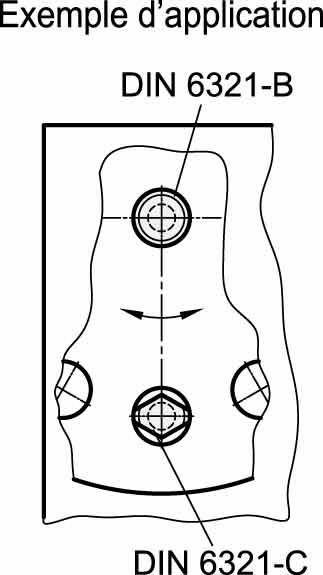 DIN 6321 - Cimblots de positionnement