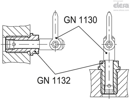 GN 1132 - Fastening bushings