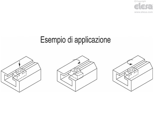 GN 505 - Tasselli per cave a T