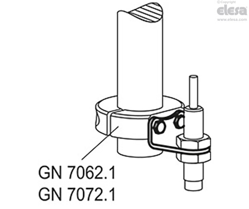 GN 7062.10 - Brackets for sensor holders