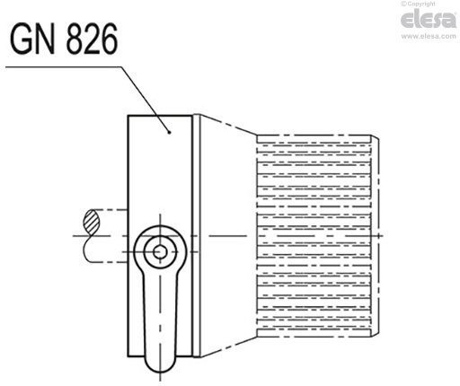 GN 826 - Clamping elements for spindles