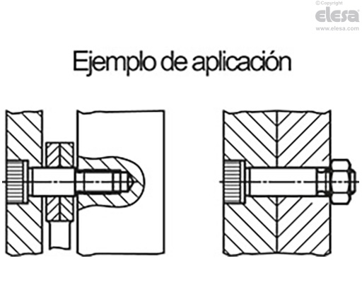 ISO 7379 - Tornillos con resalto con collarín