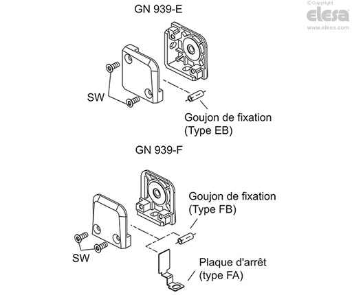 GN 939-E-SW - Bride d