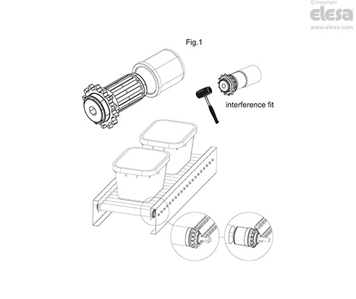GVF - Z14 bearing support for rollers