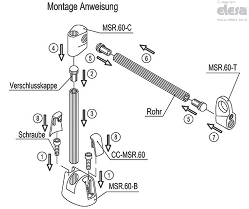 MSR.60-T13 - Verbindungsrohre